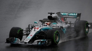 Fórmula 1. Lewis Hamilton, con Mercedes, en una demostración de conducción logró el primer puesto de la clasificación del Gran Premio de Hungría